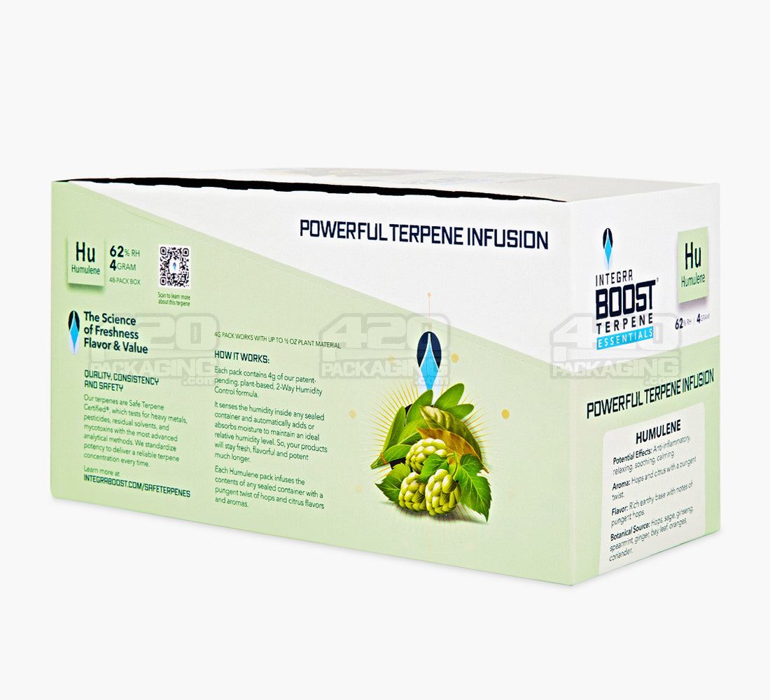 Integra Boost Terpene Essentials Humulene 4 Gram 62% Humidity Packs 48/Box - 7