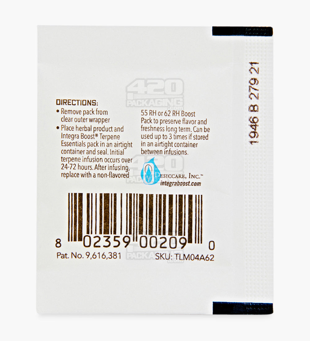 Integra Boost Terpene Essentials Limonene 4 Gram 62% Humidity Packs 48/Box - 3