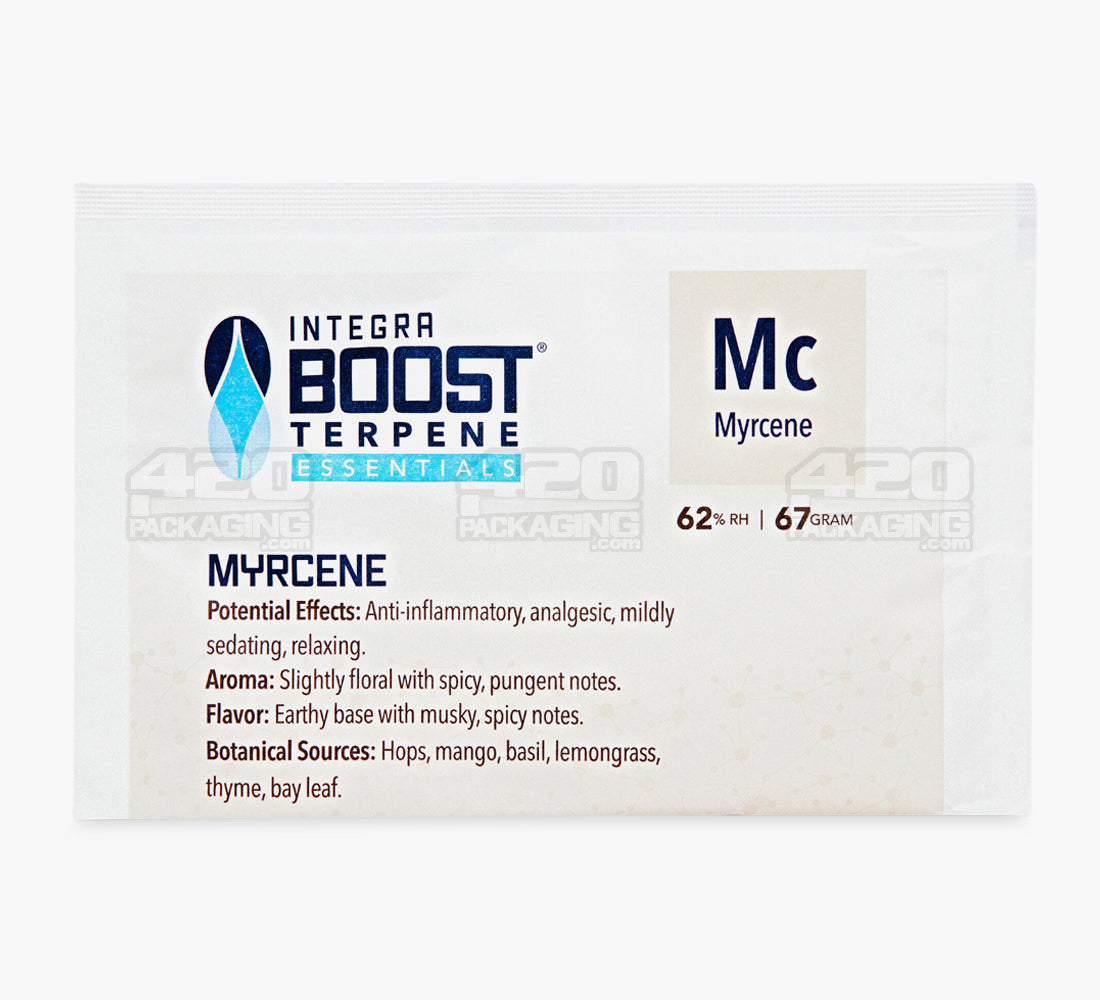 Integra Boost Terpene Essentials Myrcene 67 Gram 62% Humidity Packs 12/Box - 2