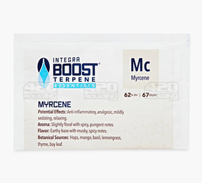 Integra Boost Terpene Essentials Myrcene 67 Gram 62% Humidity Packs 12/Box - 2