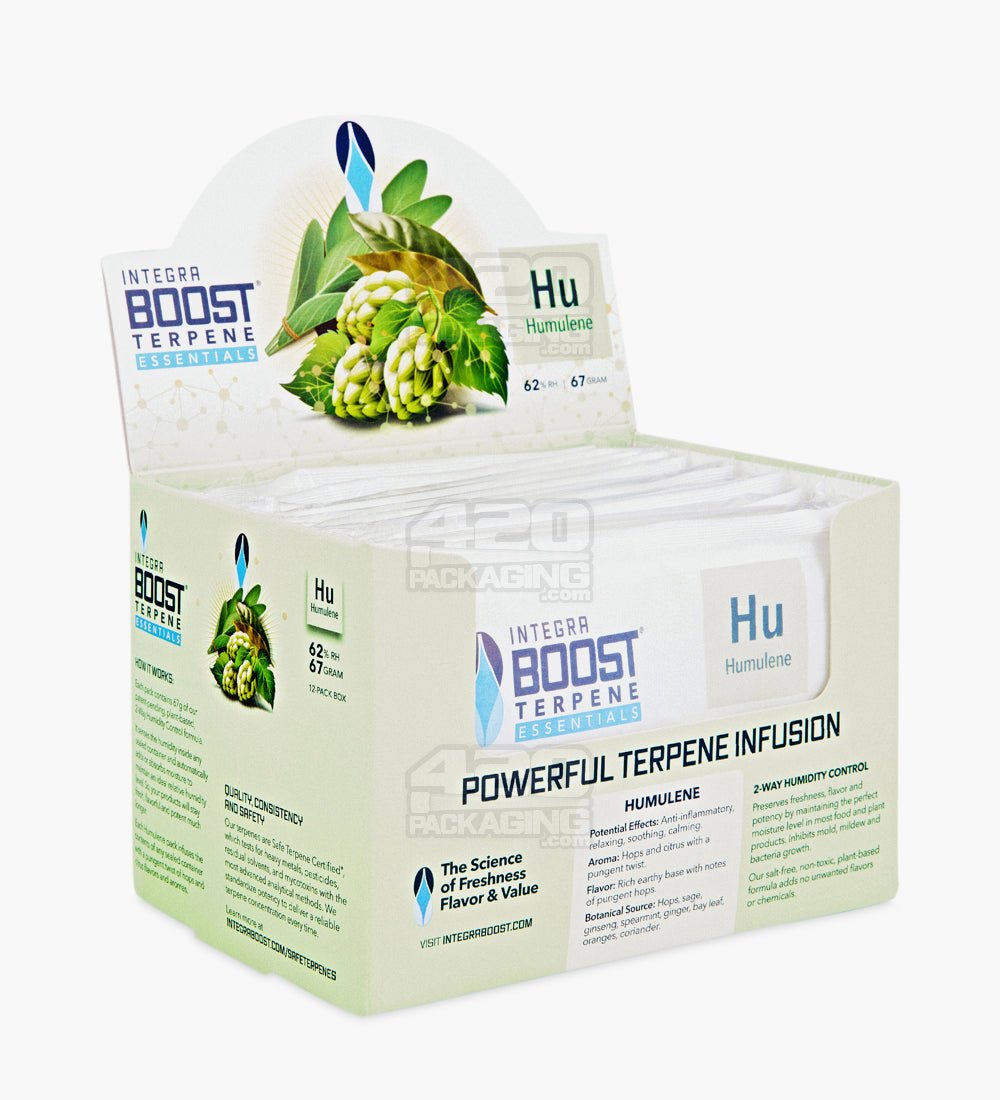 Integra Boost Terpene Essentials Humulene 67 Gram 62% Humidity Packs 12/Box - 1