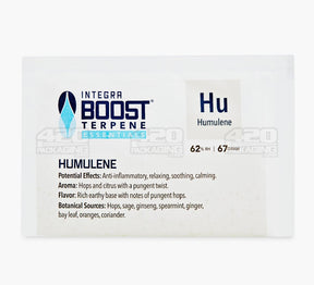 Integra Boost Terpene Essentials Humulene 67 Gram 62% Humidity Packs 12/Box - 2