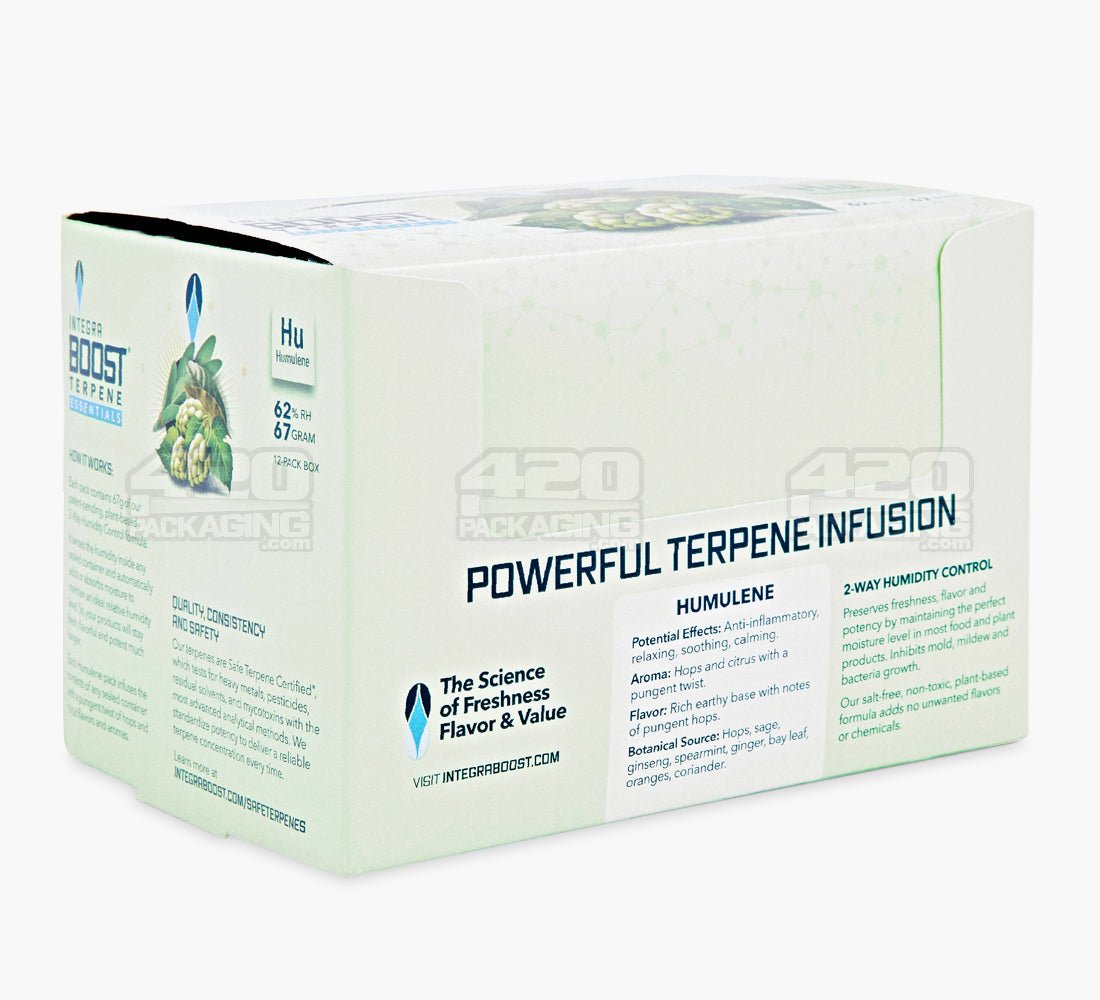 Integra Boost Terpene Essentials Humulene 67 Gram 62% Humidity Packs 12/Box - 5