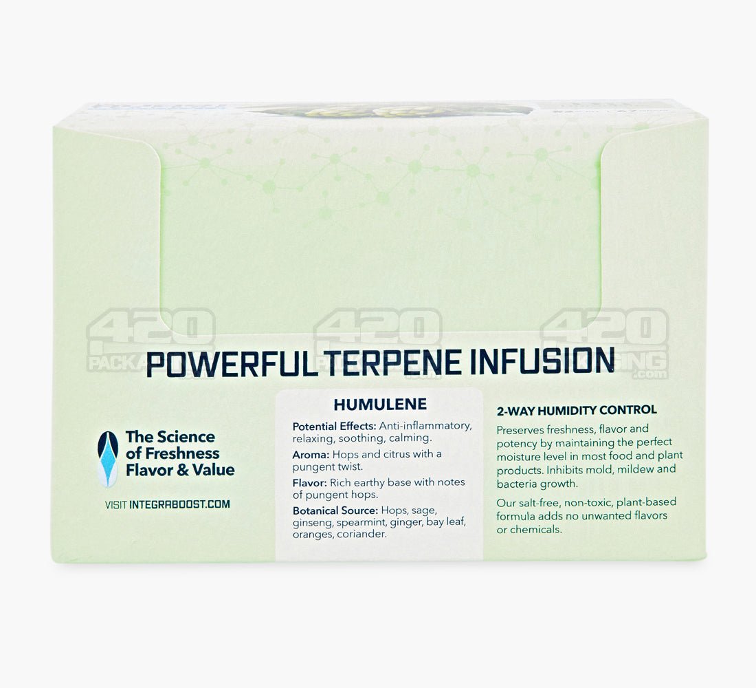 Integra Boost Terpene Essentials Humulene 67 Gram 62% Humidity Packs 12/Box - 6