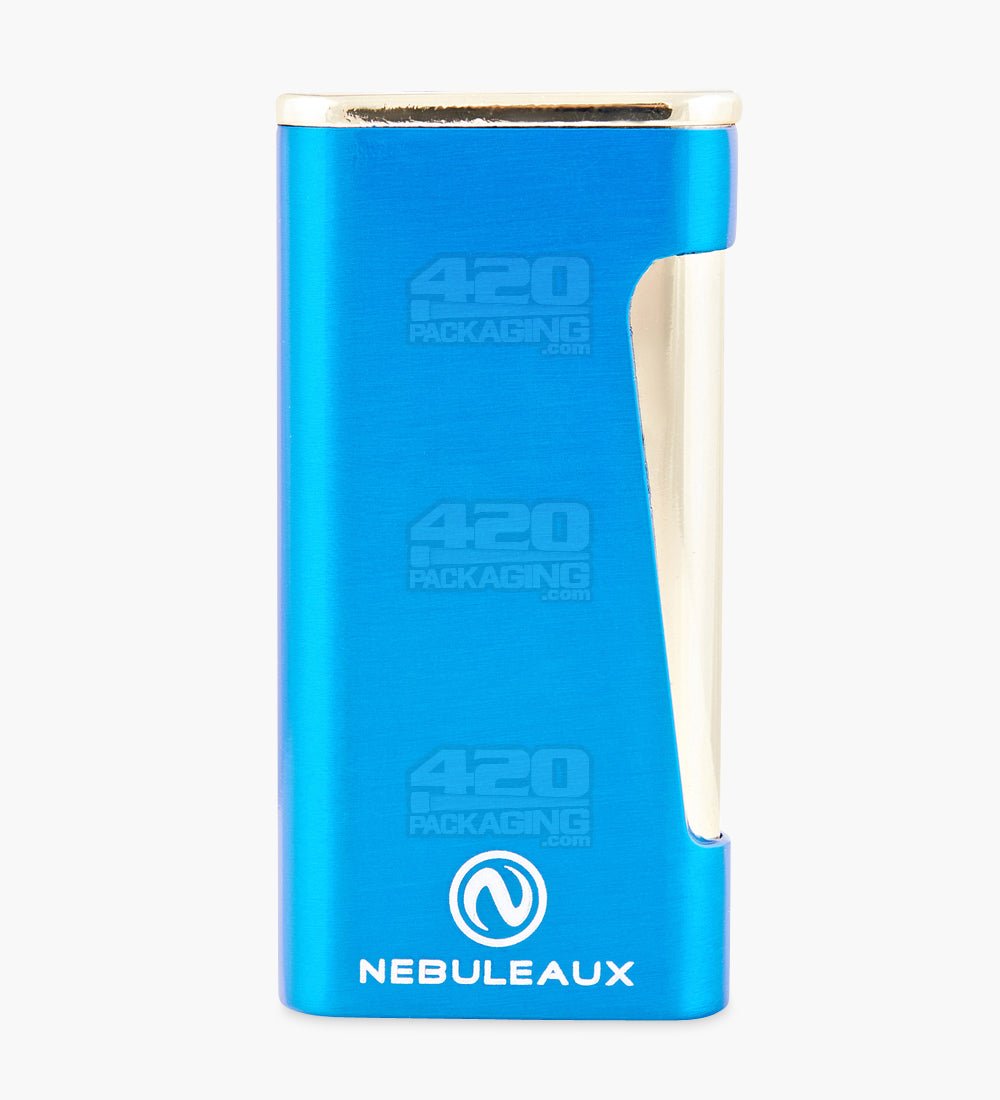 2.5" Nebuleaux Blue Torch Butane Lighter w/ Adjustable Blue Flame - 1