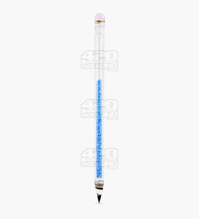 Confetti Frit Pointed Pencil Dab Tool w/ Swirl Tip | 6in Long - Glass - Assorted - 1