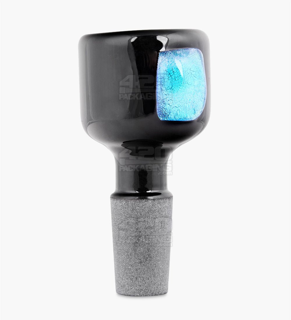 Dichro Design Accent Bowl | Glass - 14mm Male - Assorted Black - 1