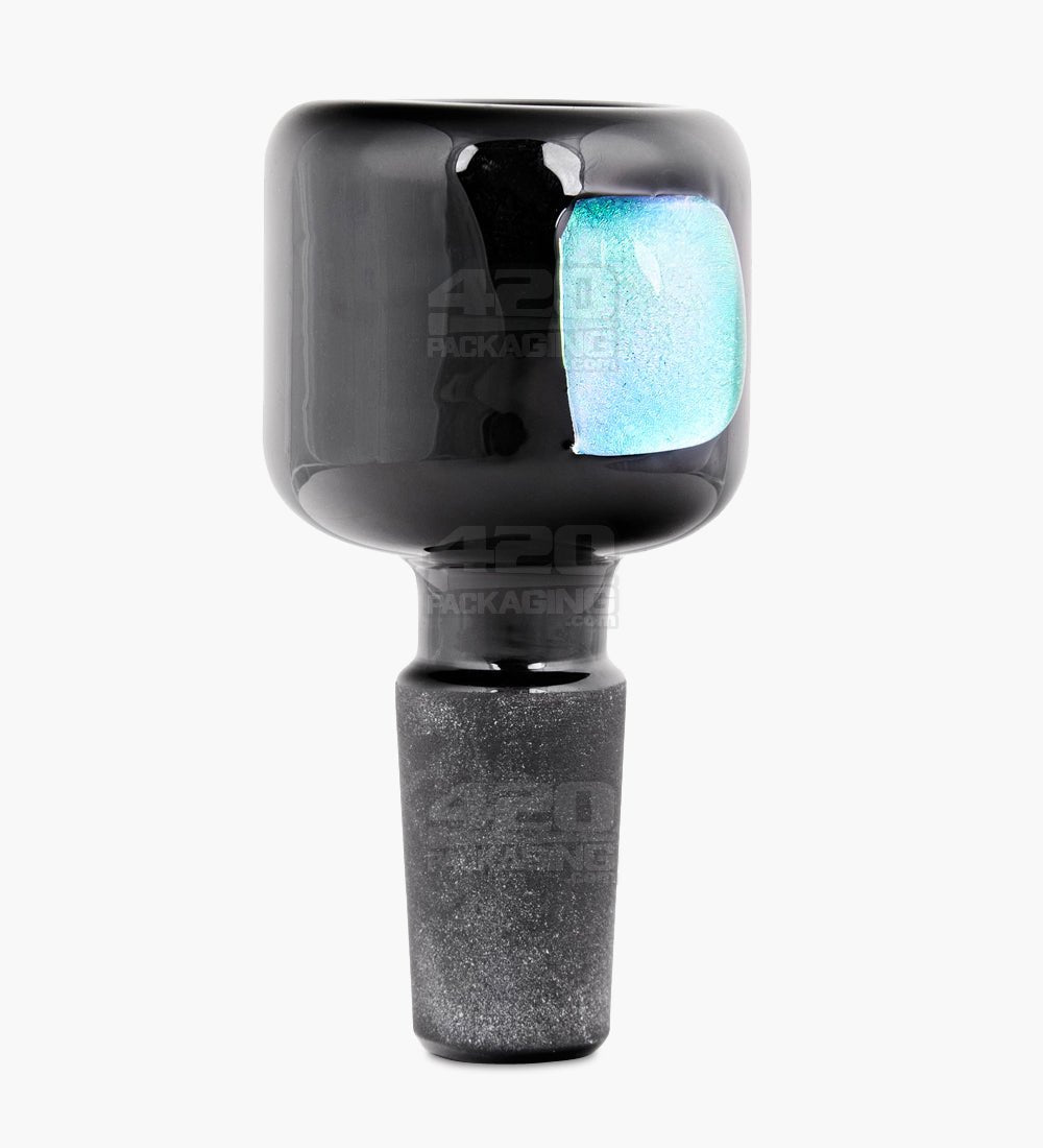 Dichro Design Accent Bowl | Glass - 14mm Male - Assorted Black - 4