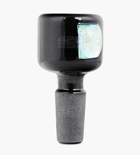 Dichro Design Accent Bowl | Glass - 14mm Male - Assorted Black - 5
