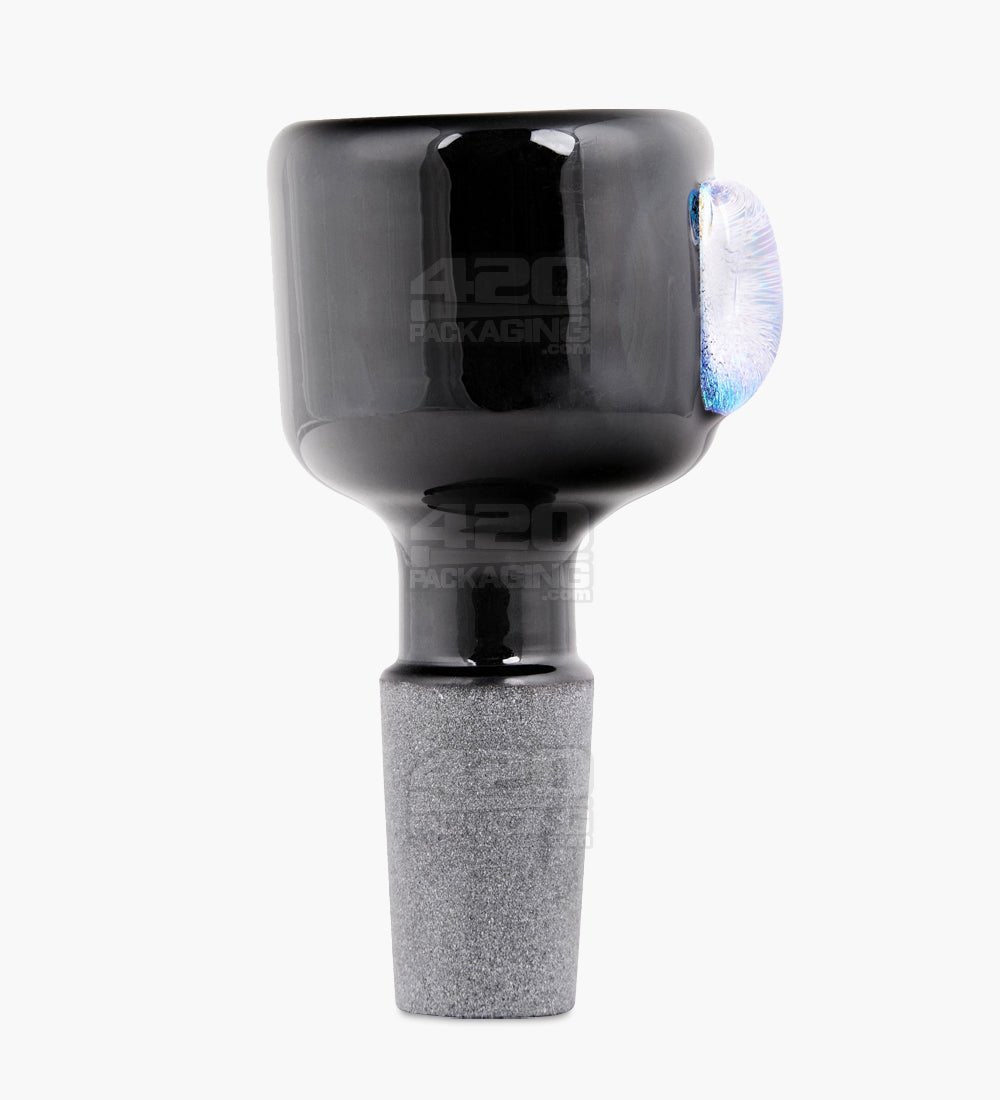 Dichro Design Accent Bowl | Glass - 14mm Male - Assorted Black - 2