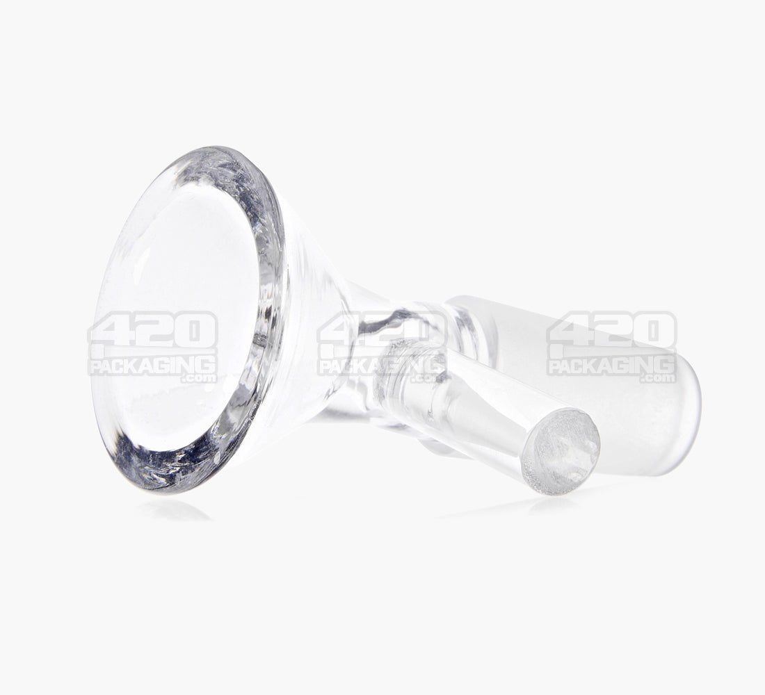 Funnel Clear Bowl w/ Handle | Glass - 14mm - Assorted - 2