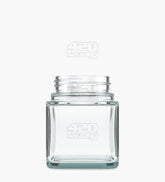 3oz Square Clear Glass Jars 80/Box - 1
