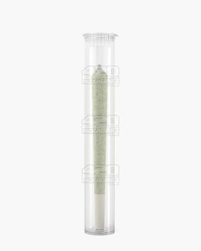 116mm Pollen Gear Clear Transparent Child Resistant Pop Top Plastic Snap Cap Pre-Roll Tubes 1008/Box - 3