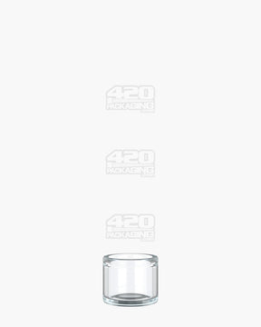 Pollen Gear 24mm Clear 6ml Glass Concentrate Jar 200/Box - 2