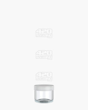 Pollen Gear 24mm Clear 6ml Glass Concentrate Jar 200/Box - 5