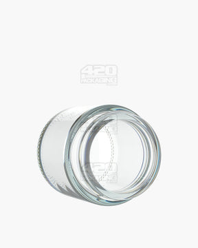 3oz Pollen Gear Flush V2 Rounded Base 48mm Clear Glass Jars 120/Box - 4