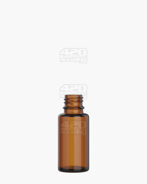 15ml Pollen Gear Sharp Shoulder Amber Glass Dropper Bottles 252/Box - 1