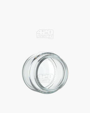 3oz Pollen Gear Kolossus Straight Sided 62mm Clear Glass Jars 60/Box - 3