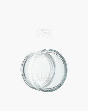 3oz Pollen Gear Kolossus Straight Sided 62mm Clear Glass Jars 60/Box - 4