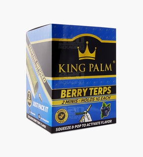 King Palm Berry Terps Flavored Mini Rolls 2 Packs 20/Box - 3