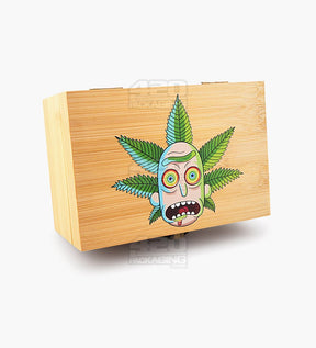 Rick Leaf Wooden Latch Lock Stash Box w/ Accessories | 152mm - Wood - 1