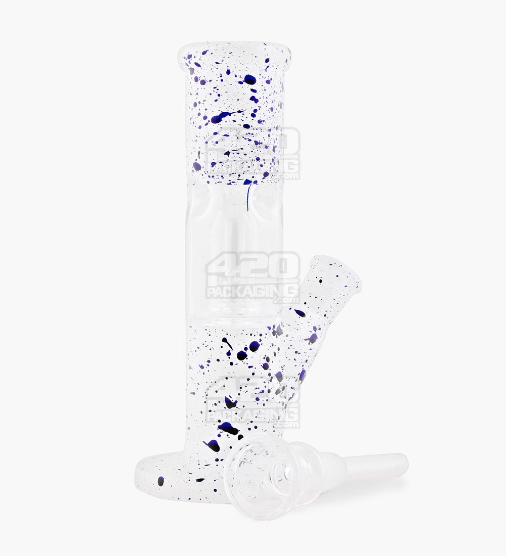 Splat Mini Straight Shooter Water Pipe | 6.5in Tall - 14mm Bowl - Assorted - 2