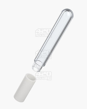 109mm Pollen Gear Transparent Plastic Slim Tube for Pre-Roll & Vaporizer Tube - Clear - 1000/Box - 6