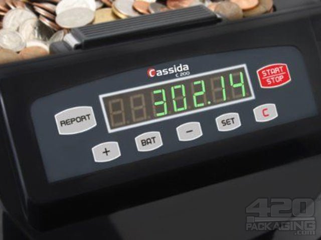 Cassida C200 coin counter-sorter-wrapper - 4