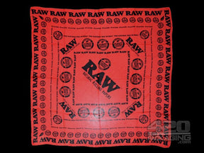 RAW Red Light Weight Fashion Scarf - 2