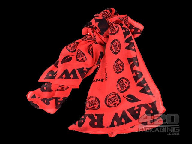 RAW Red Light Weight Fashion Scarf - 1