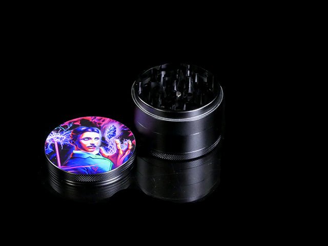 V Syndicate 63mm Tesla 4 Piece Sharp Shred Grinder - 1