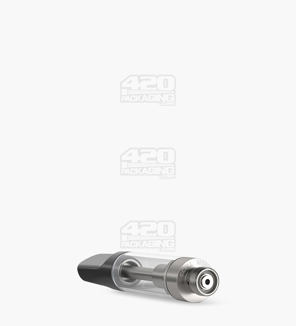 CCELL Liquid6 Glass Vape Cartridge 2mm Aperture 1ml w/ Screw On Mouthpiece Connection 100/Box - 6