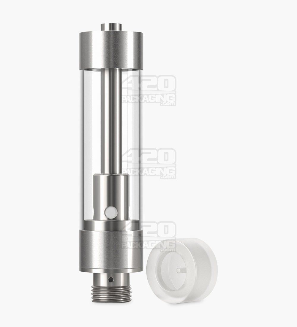 AVD GoodCarts Plastic Vape Cartridge 2mm Aperture 1ml w/ Press On Mouthpiece Connection 1200/Box - 7