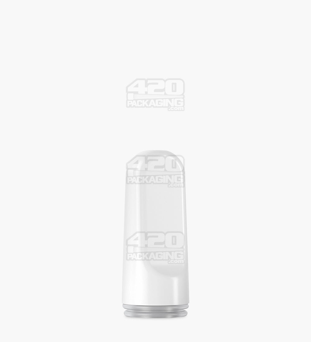 AVD White Ceramic Flat Vape Mouthpiece for GoodCarts Glass Cartridge 600/Box