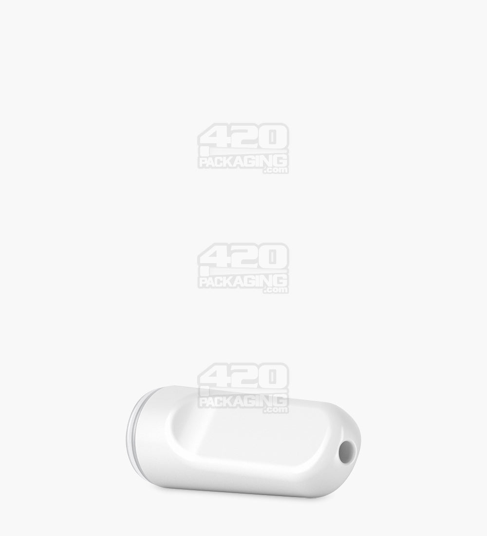 AVD White Ceramic Flat Vape Mouthpiece for GoodCarts Glass Cartridge 600/Box