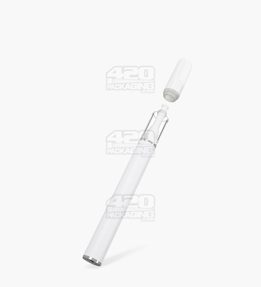 Vaper Tip White Rechargeable Disposable Vape Pen W/ 2mm Aperture 100/Box