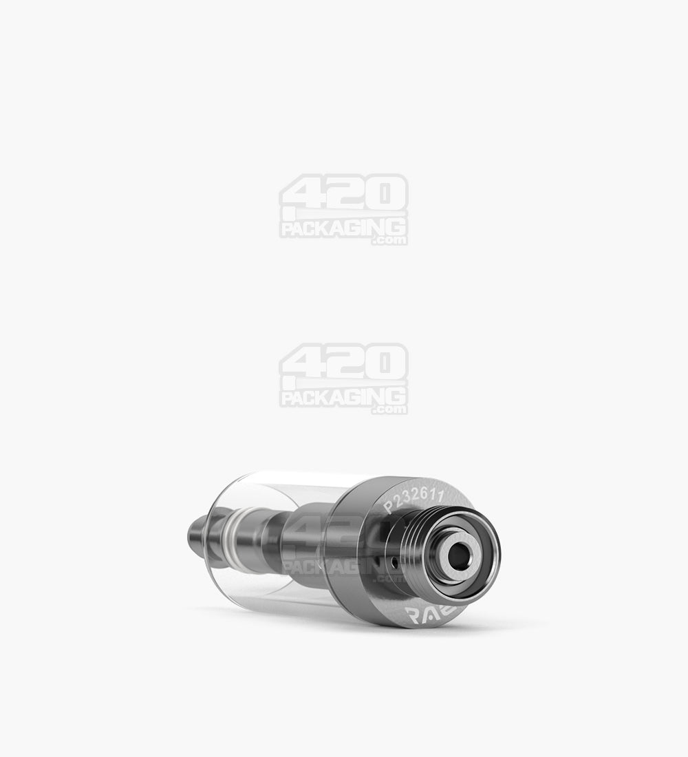 RAE Ceramic Core Glass Vape Cartridge 0.5mL W/ Hand Press Connection 400/Box - 4