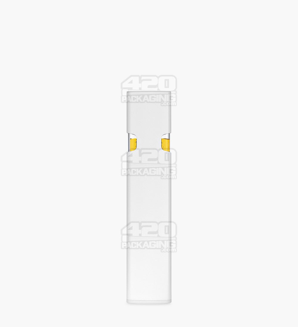 RAE White XP Ceramic Core 1mL Disposable Vape Pen W/ Large Liquid Window 600/Box - 3