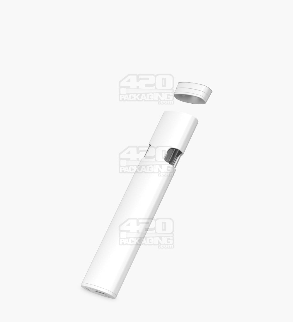 RAE White XP Ceramic Core 1mL Disposable Vape Pen W/ Large Liquid Window 600/Box - 1