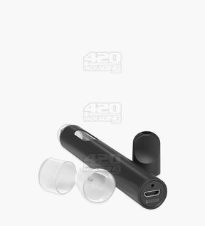 RAE Black Gamma Ceramic Core Disposable Vape Pen W/ Waterdrop Windows 100/Box - 8