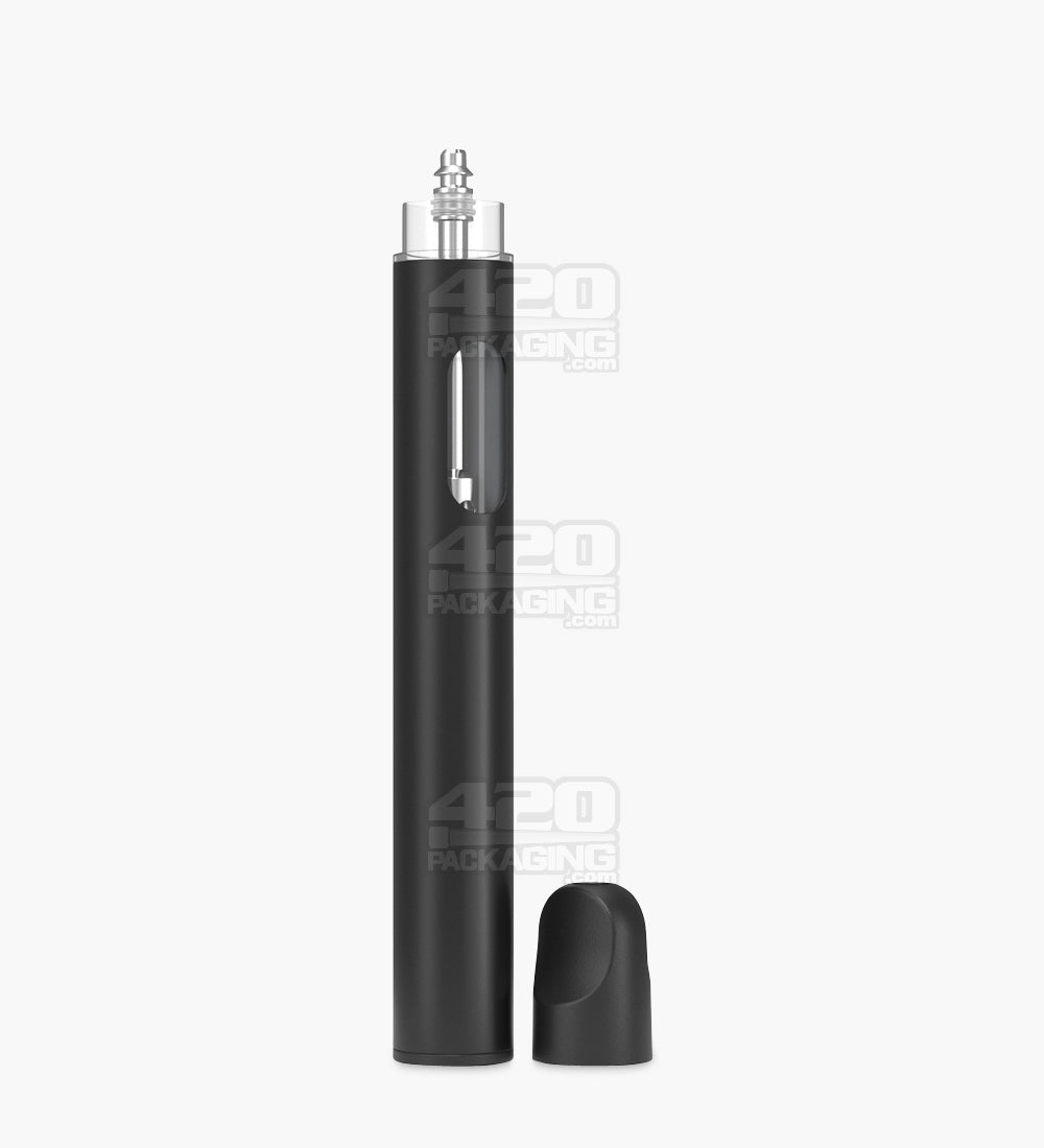 RAE Black Gamma Ceramic Core Disposable Vape Pen W/ Waterdrop Windows 100/Box - 5