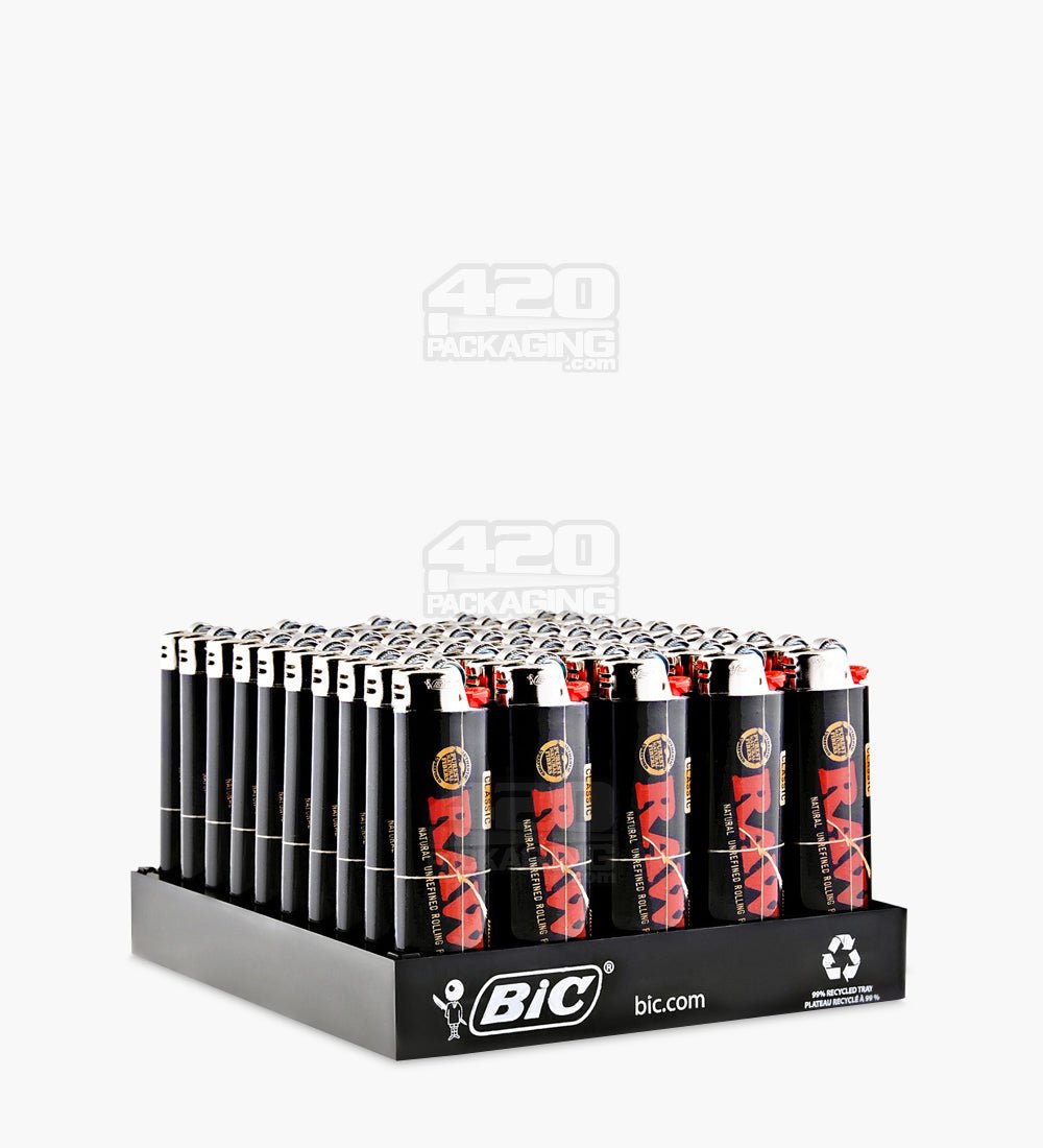 BIC 'Retail Display' RAW Black Edition Lighters - 150/Box - 1