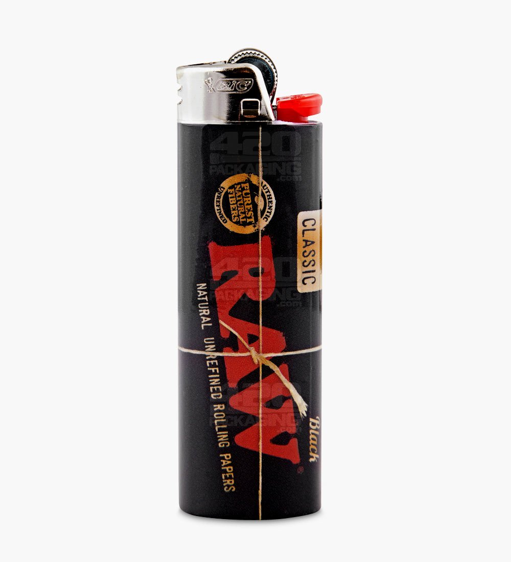 BIC 'Retail Display' RAW Black Edition Lighters - 150/Box - 3