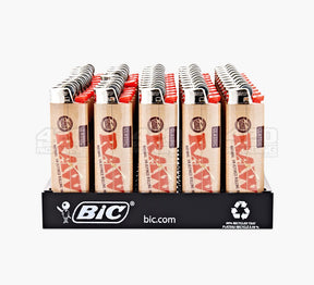BIC 'Retail Display' RAW Classic Edition Lighters - 150/Box - 2
