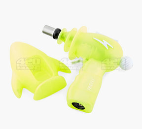 9" Thicket Plastic Yellow No Butane Space Gun Torch w/ Safety Lock - 4