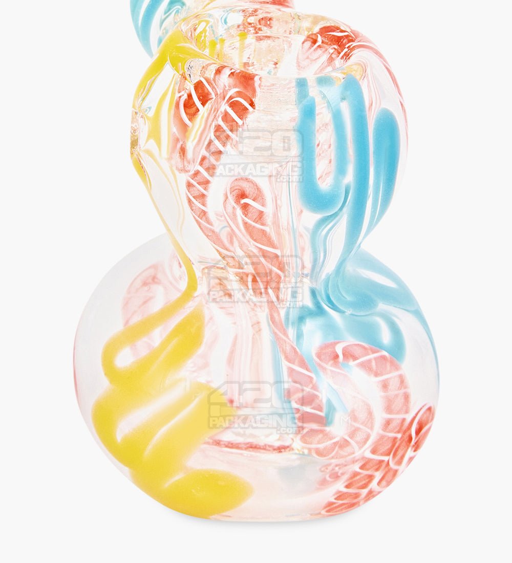 Spiral & Swirl Bubbler | 4.25in Tall - Glass - Assorted - 2