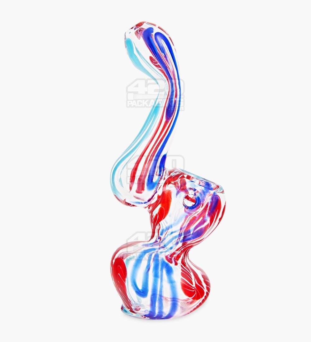 Spiral & Swirl Bubbler | 4.25in Tall - Glass - Assorted - 3