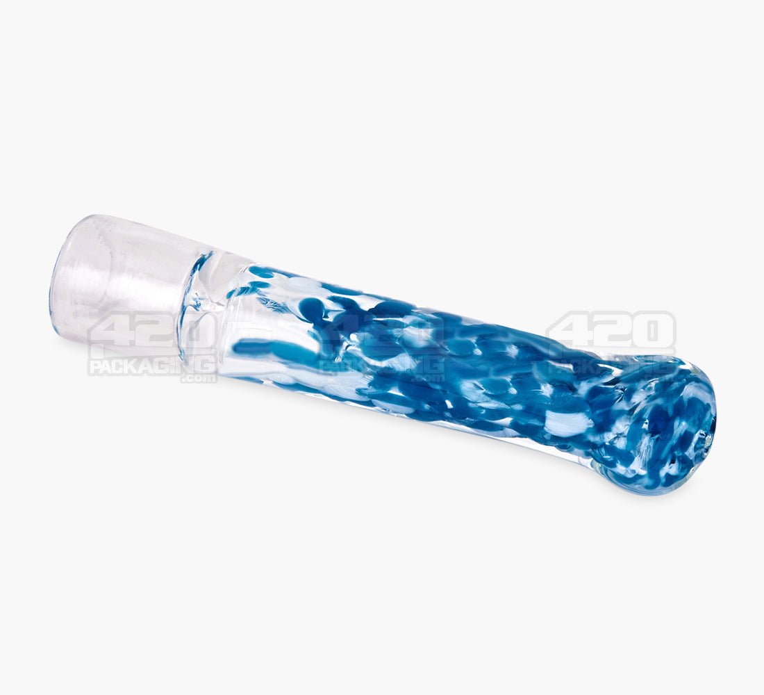 Speckled & Frit Chillum Hand Pipe | 3in Long - Glass - Assorted - 5