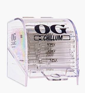 Retail Display | USA Glass OG Chillum Hand Pipes | 4in Long - Glass - 100/Box - 1