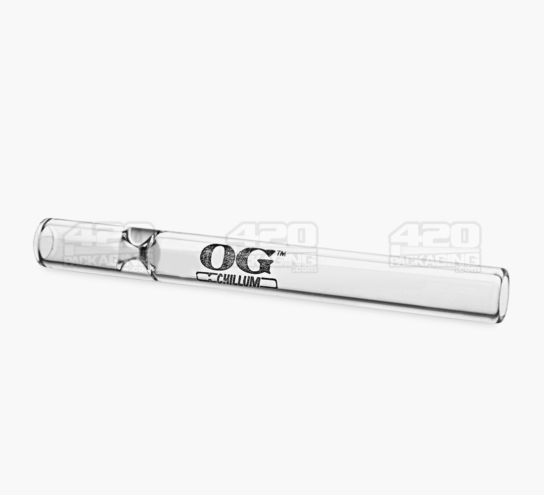 Retail Display | USA Glass OG Chillum Hand Pipes | 4in Long - Glass - 100/Box - 3